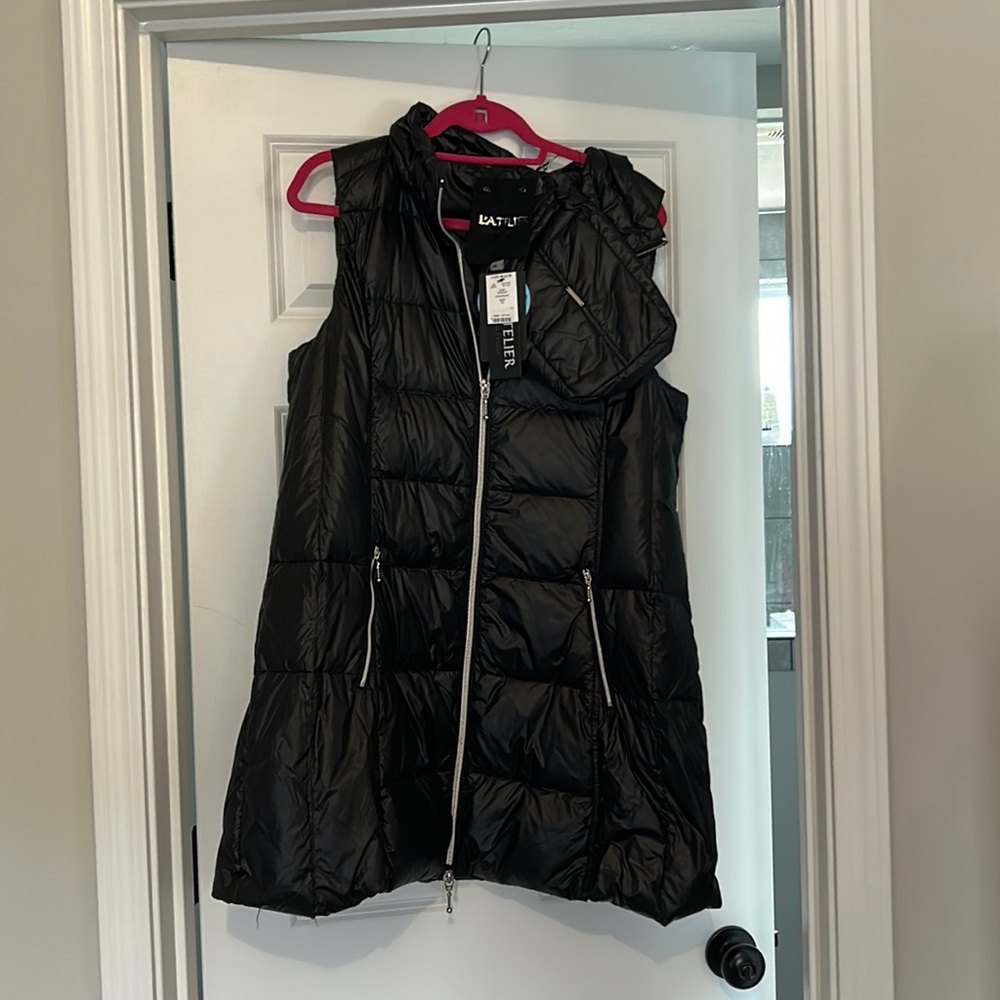 Long vest.